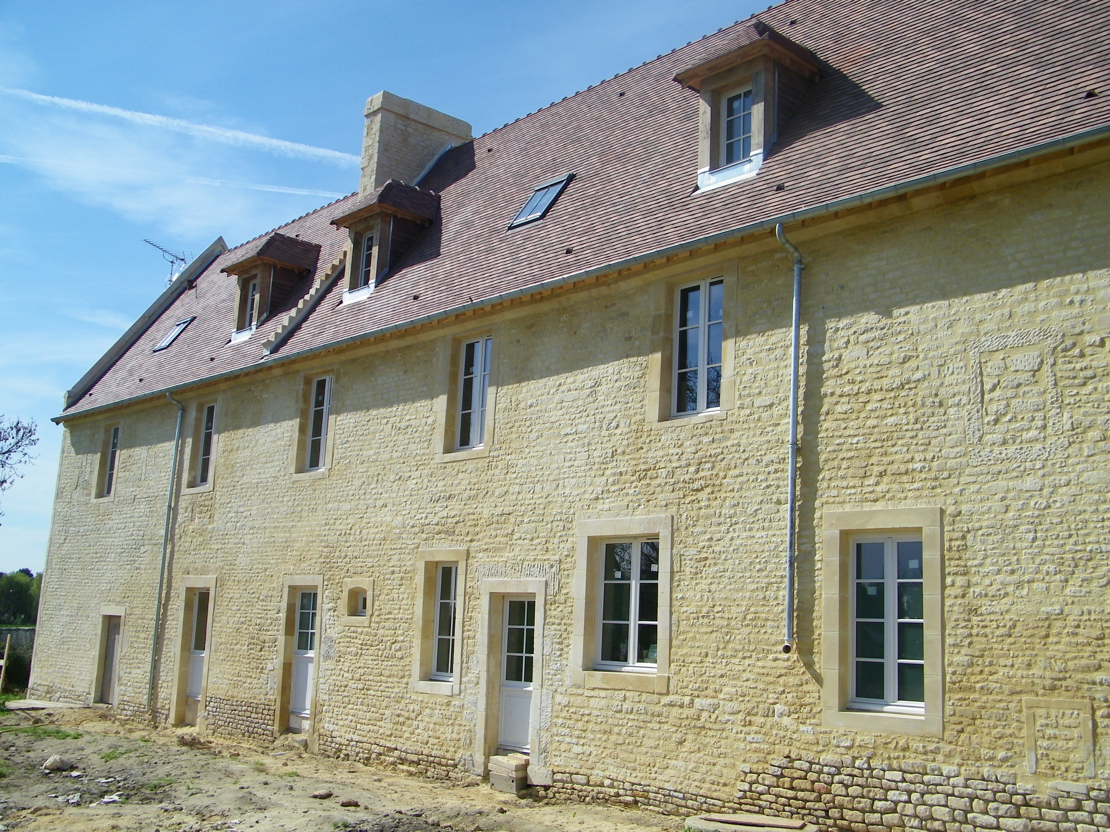 Réhabillitation de maison ancienne Hary