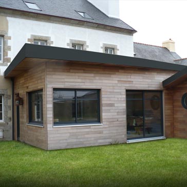 Extension de maison à Sommelans